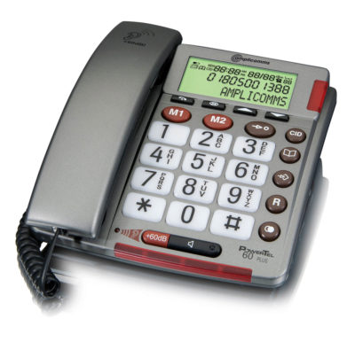 Amplicomms Powertel 60 Plus Big Button Corded Telephone Amplicomms Powertel 60 Plus Big Button Corded Telephone